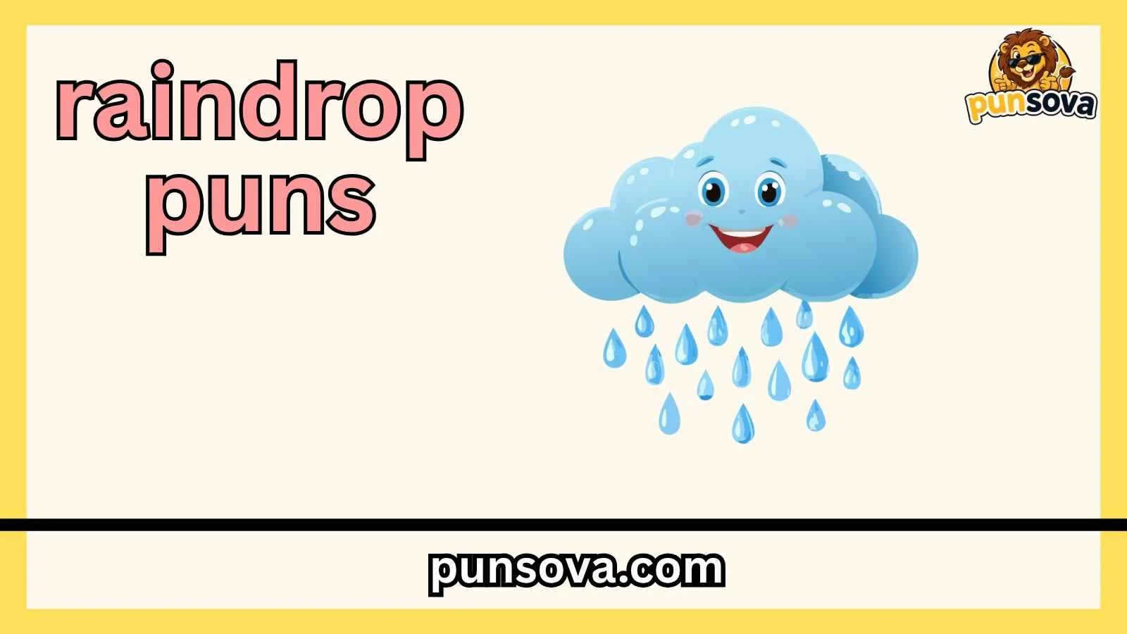 Best Raindrop Puns