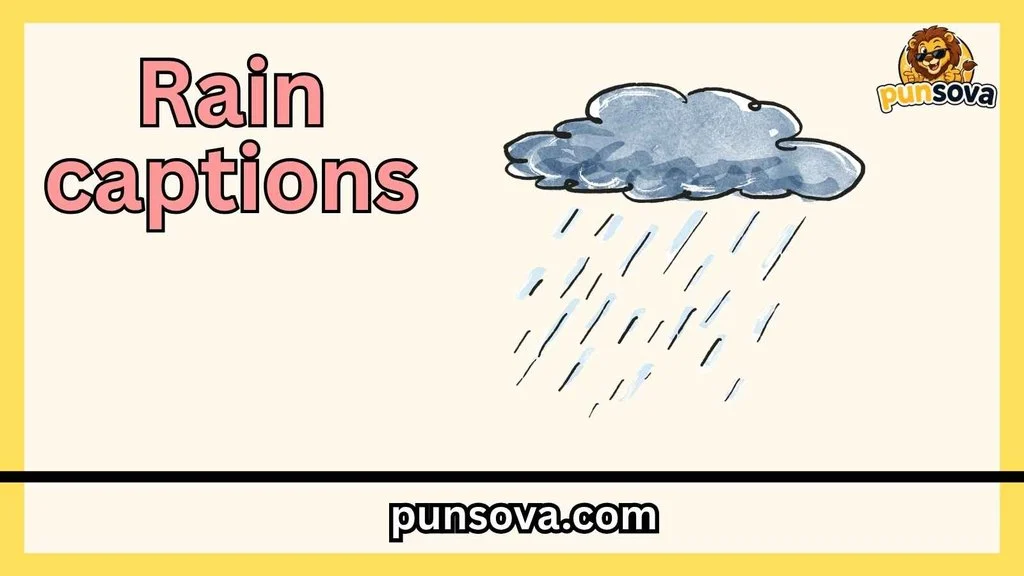 Short Rain Captions for Quick Posts