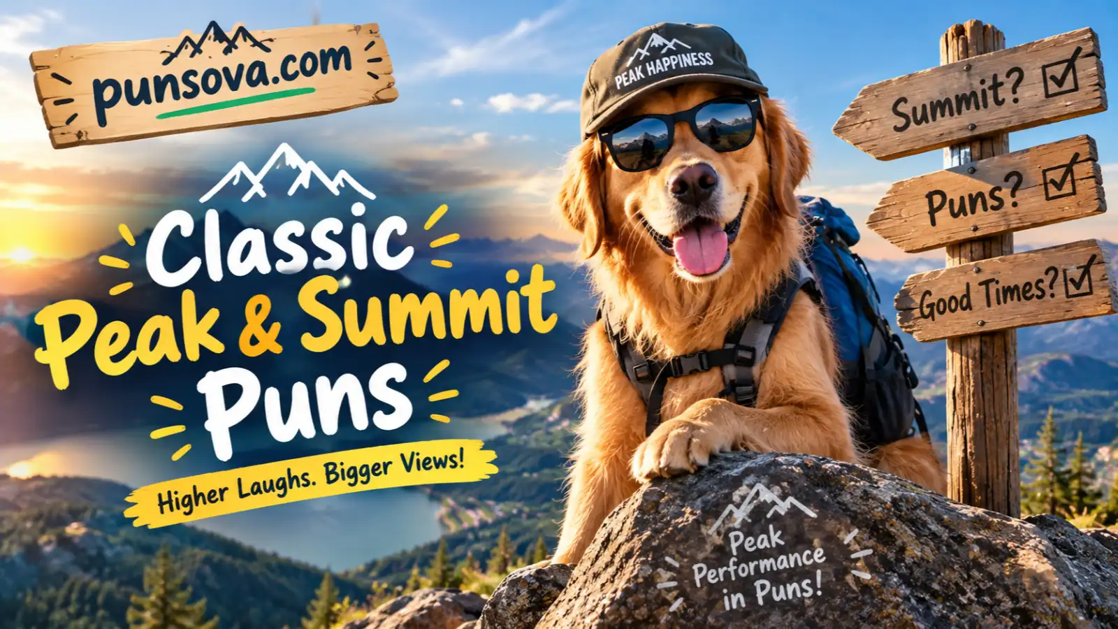 Classic Peak & Summit Puns