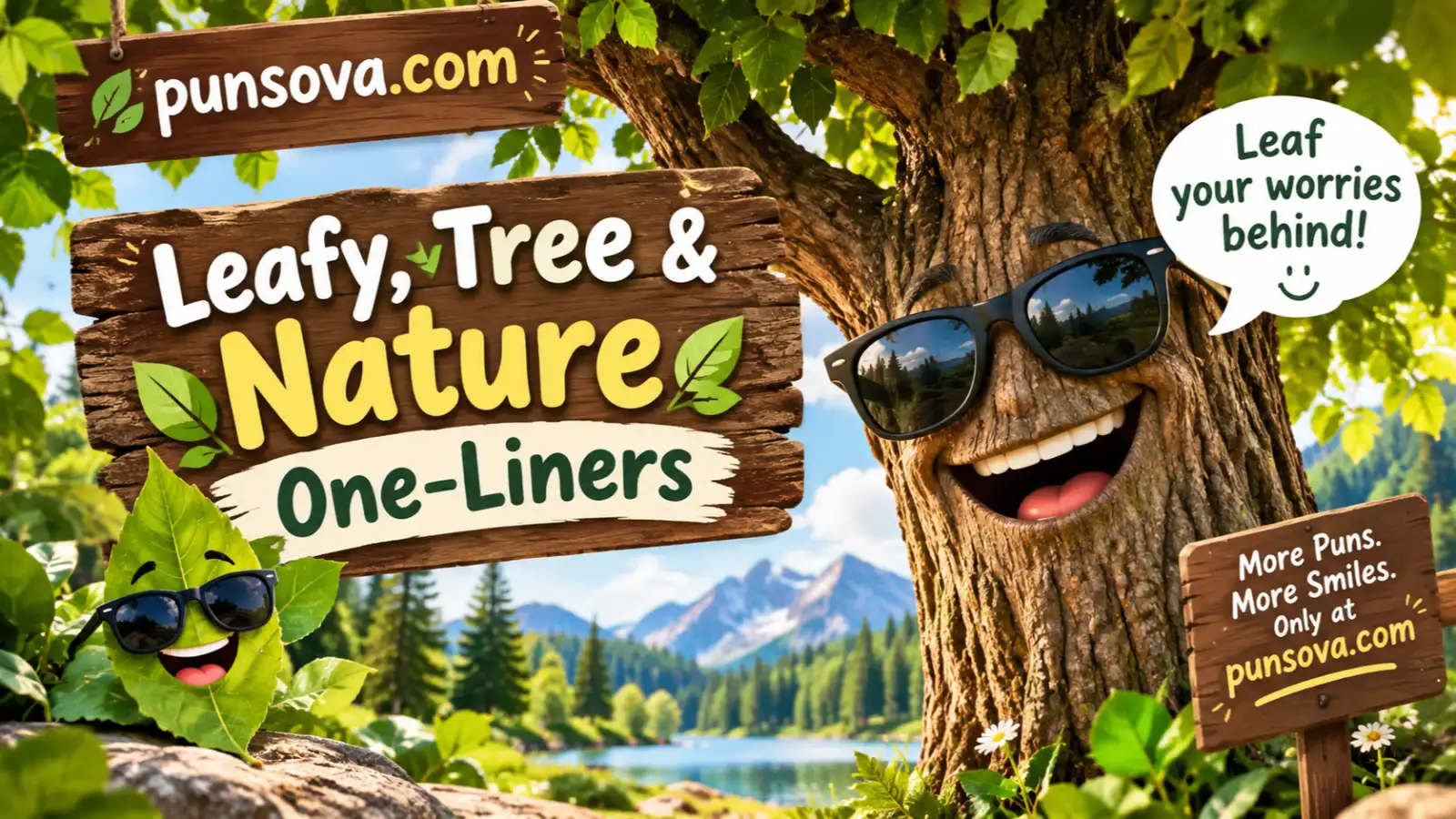 Leafy, Tree & Nature One-Liners