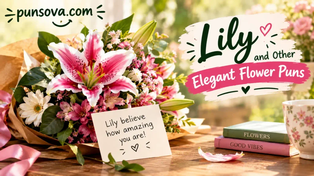 Lily and Other Elegant Flower Puns